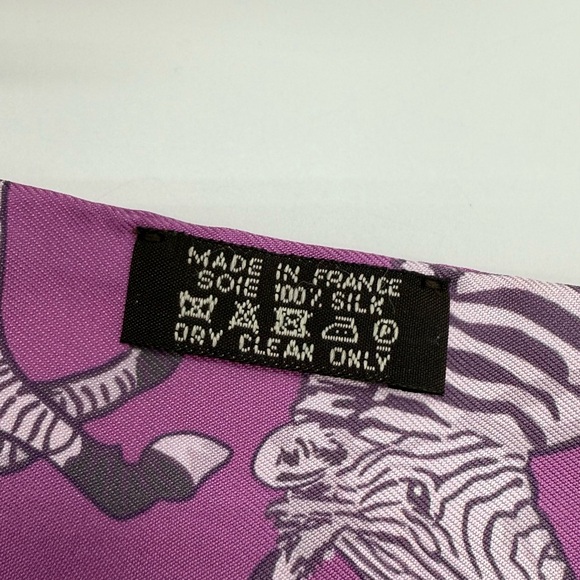 Authentic NEW Hermes twilly silk scarf - Picture 5 of 16